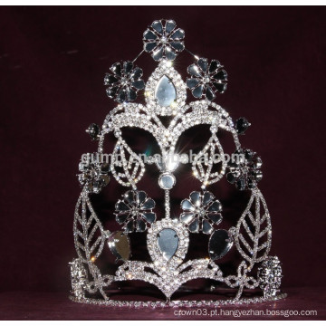 Feito à medida rhinestone tiara